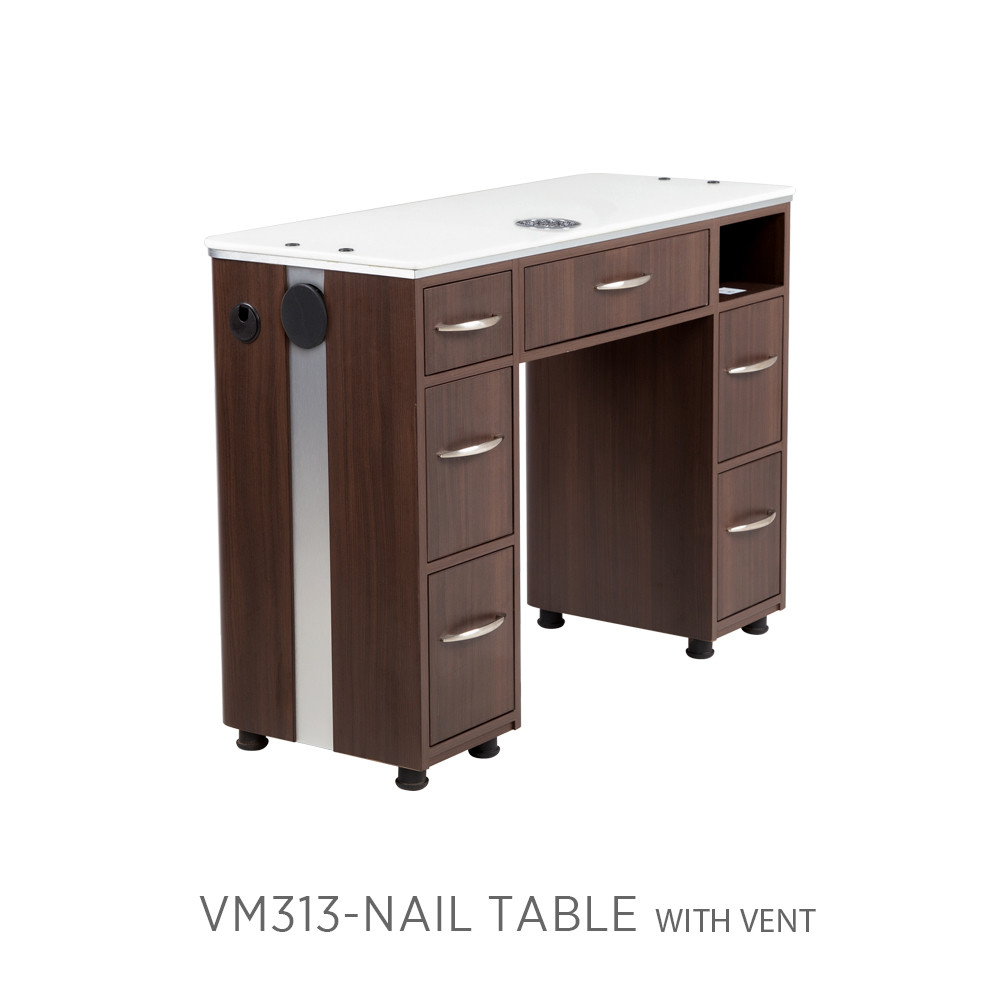 Moden VM313 Manicure Table with Vent