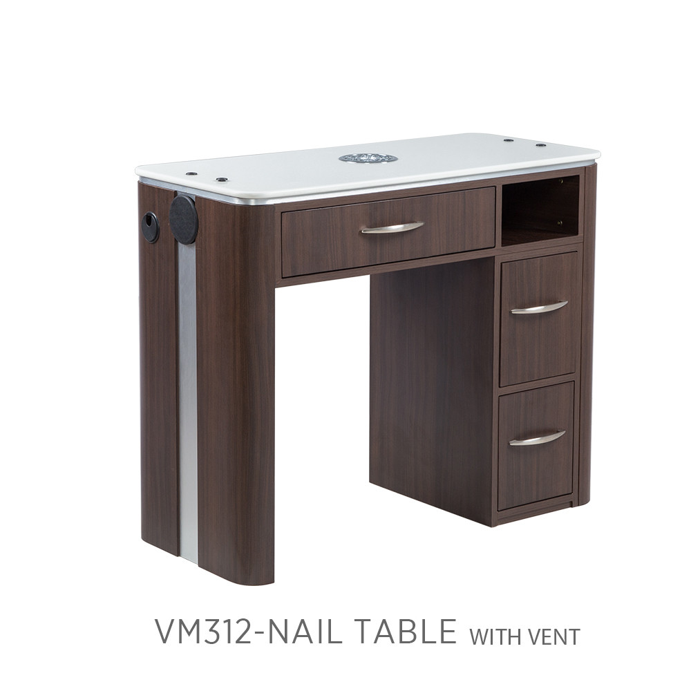 Moden VM312 Manicure Table with Vent