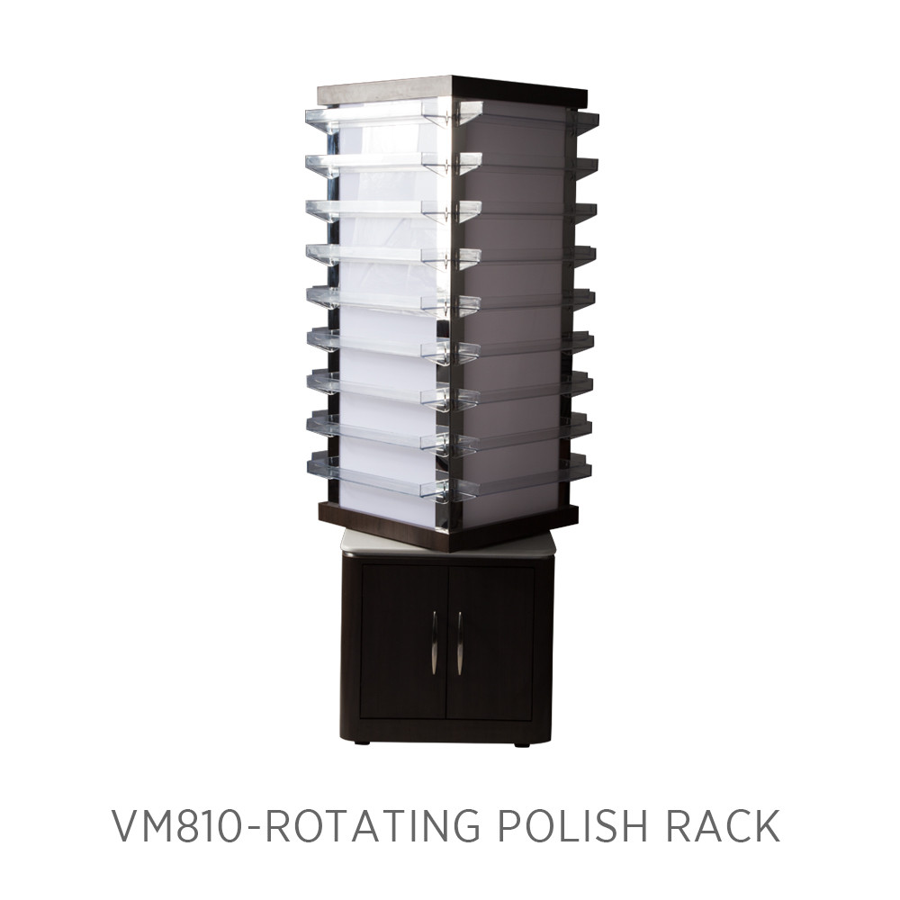 Moden VM810 Rotating Polish Rack w/LED